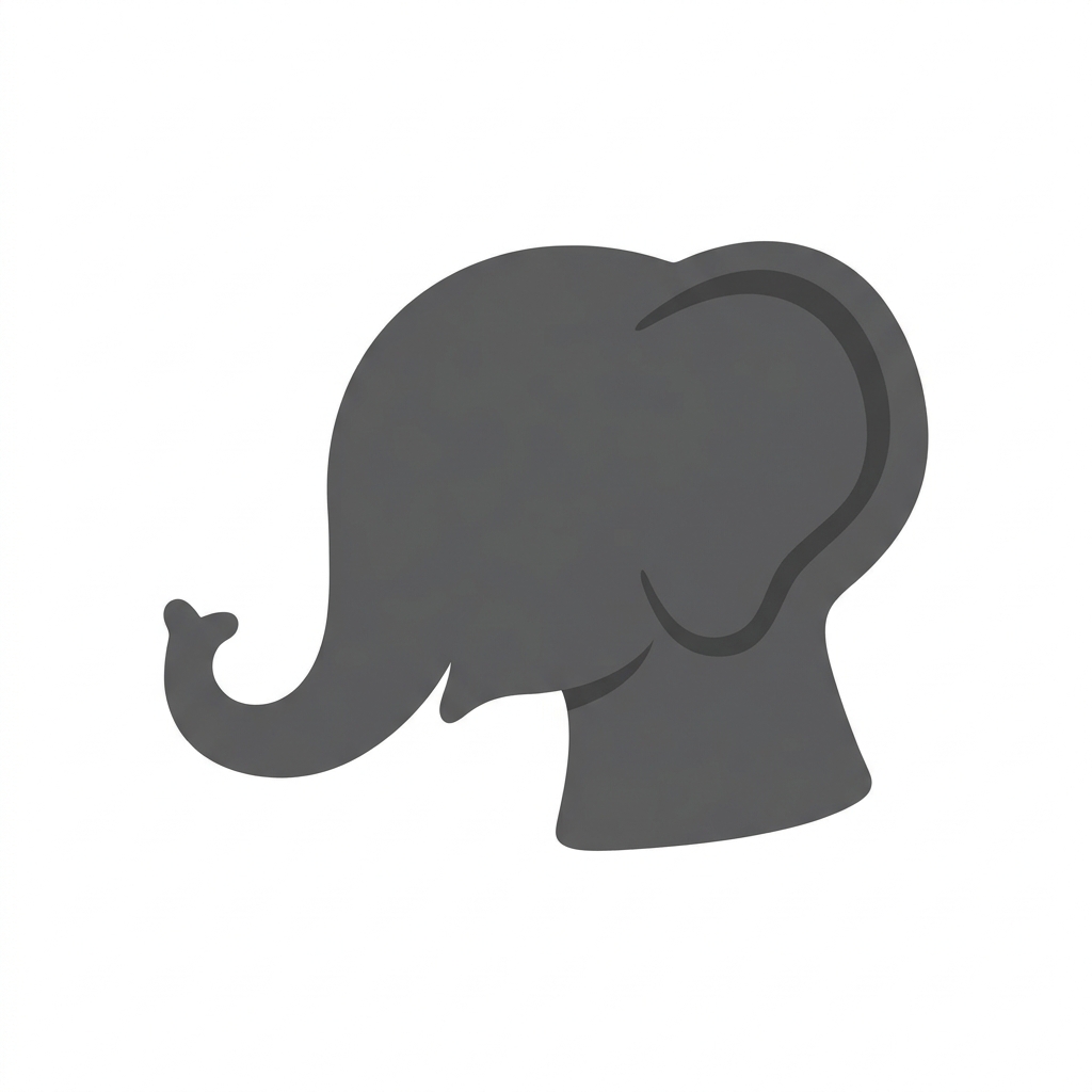 Elephant Silhouette